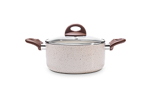Caçarola indução Ceramic Life 24cm Smart plus 4,55L Brinox