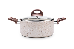 Caçarola Indução Ceramic Life 20 cm Smart Plus 2,55L Brinox