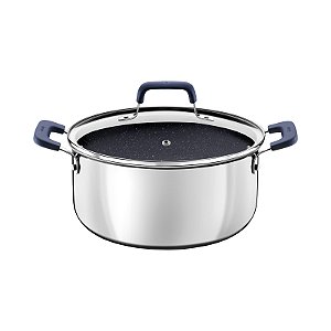 Caçarola em Aço Inox e Alumínio Romagna  24 cm 5,24 L Tramontina