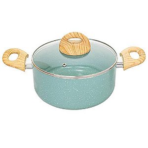 Caçarola de Indução Botanika Verde 22cm - Brinox