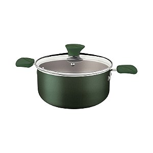 Caçarola em Alumínio LYF Verde Natureza 20 cm 2,9 L Tramontina
