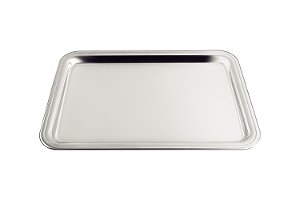 Bandeja Retangular Buena em Aço Inox 49x33 cm Tramontina