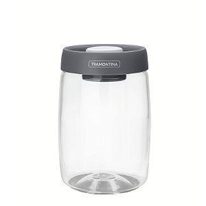 Pote Hermético de Vidro Purezza tampa a Vácuo 1,2 L Tramontina