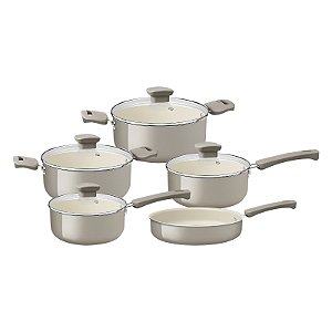 Jogo de Panelas Veronese em Alumínio Reciclado 5 Peças Tramontina