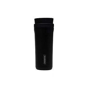Copo Térmico 460 ml em Aço Inox com Bocal 360° Tramontina Preto