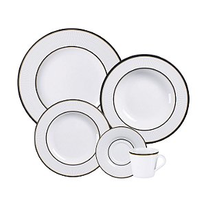 Aparelho de Jantar em Porcelana Decorada Sienna 20 Peças Tramontina