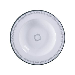 Jogo de Pratos Fundo Zenith 12 peças em Porcelana 23cm Tramontina