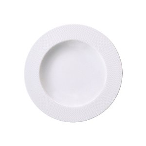 Jogo de Pratos Fundo Mesh 12 peças em Porcelana 23cm Tramontina