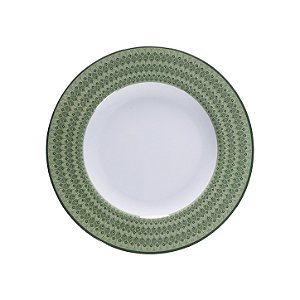 Jogo de Pratos sobremesa Zenith 12 peças em Porcelana 21cm Tramontina