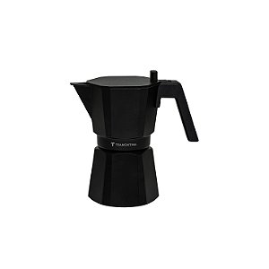Cafeteira Expresso Italiana em Alumínio 320 ml Tramontina Preto
