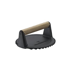 Prensador para Hambúrguer em Ferro Fundido Fargo 17 cm Tramontina