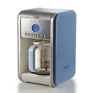 Cafeteira Ariete Vintage 1342 Azul 4 a 12 Xícaras Programável 900W - 220v