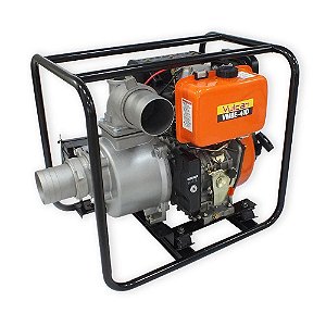 MOTOBOMBA DIESEL AUTOESCORVANTE 4'' POL. 406cc 9HP PART.ELETRICA C/BATERIA VMBE40D VULCAN TRENT