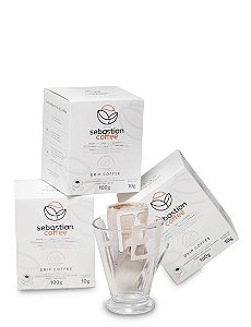 Kit Promocional 30 Sachês Drip Coffee