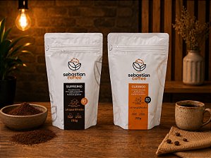 Kit DEGUSTAÇÃO Café MOÍDO 2 Unidades 250g