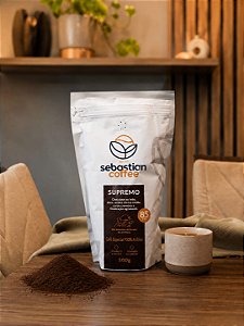 Café 500g MOÍDO ,SUPREMO notas de Chocolate ao Leite