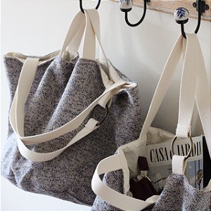 BOLSA GRANDE FLORIPA MITRA ECO ALGODÃO