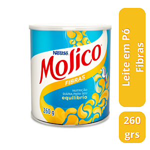 Leite em Po Molico Fibras Nutrição Diaria Adulto 260grs