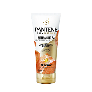 Condicionador Pantene Pro-V Miracles Biotinamina B3 Antiqueda e Nutrição 250ml