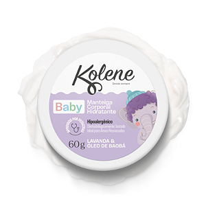 Manteiga Corporal Hidratante Kolene Baby 60G