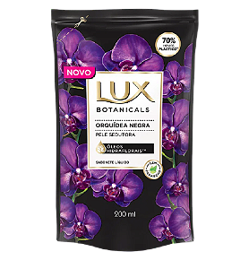 Sabonete Líquido Lux Orquídea Negra Refil 200ml