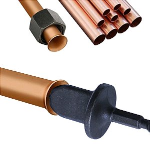 KIT 5 FLANGEADOR SPIN DE CANO DE COBRE