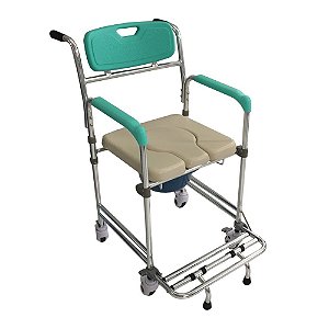 Cadeira de banho em alumínio FST7801 - Zimedical