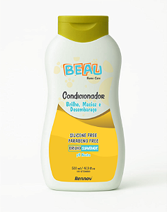 CONDICIONADOR BRILHO MACIEZ E DESEMBARAÇO BEAU- 500 ML