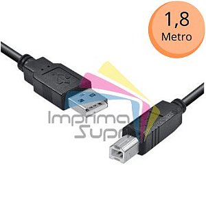Cabo USB para Impressora - 1,8 Metro