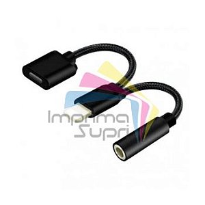Adaptador XTRAD Lightning IOS x USB-C x Auxiliar P2