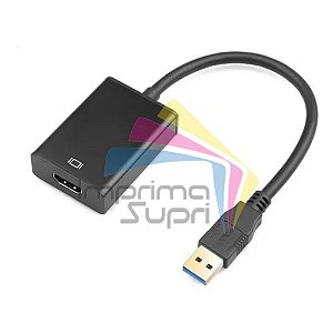 Cabo Adaptador USB 3.0 x HDMI - Lotus