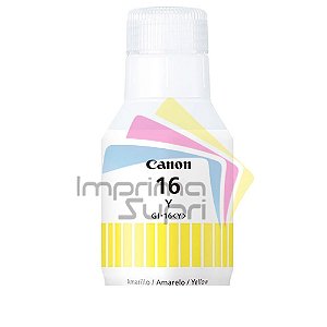 Refil de Tinta Canon Original - Amarelo GI-16 <Y>
