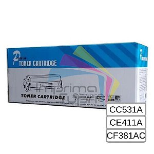 Cartucho de Toner Laserjet Preto - CC531A/ CE411A/ CF381AC
