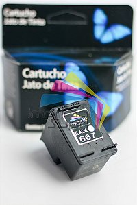Cartucho Renew Imprima Supri 667 - Black