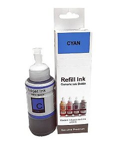 Refil de Tinta Similar Epson - Ciano - 70 ml