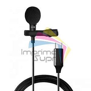 Microfone de Lapela USB-C XTRAD CH0454