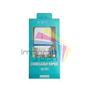 Carregador INOVA Micro USB CAR-5224