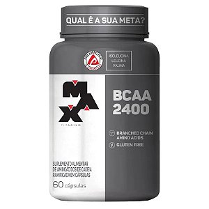 Bcaa 2400 60 Caps - Max TitaniumL-Leucina, L-Isoleucina, L-Valina