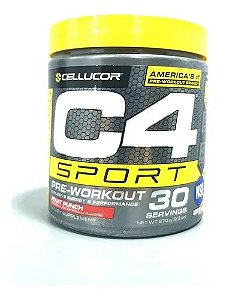C4 Sport Cellucor Pré Treino 270 G 30/doses