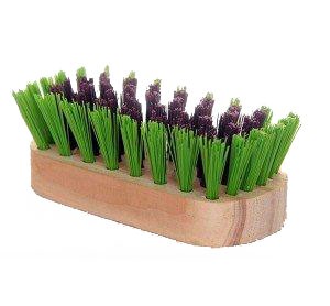 Escova Oval Madeira DALCIN d063