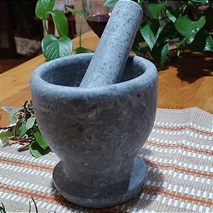 Pilão De Pedra Sabão com Socador