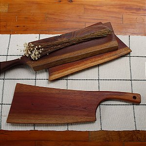 Tábua Gourmet Modelo Machado Em Cedro P