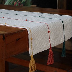 Trilho Caminho de Mesa Boho 1,50