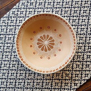 Travessa Redonda em Cerâmica