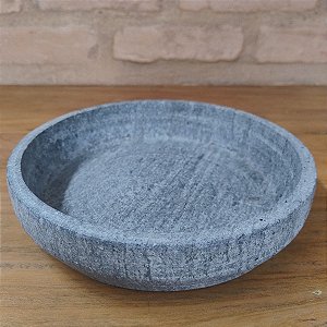Tigela Bowl Saladeira em Pedra - G