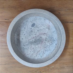 Travessa Fruteira Saladeira Em Pedra Sabão - G
