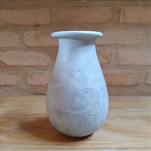 Vaso Decorativo Em Pedra Sabão (21 x 11 cm)