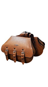 Alforge Lateral Modelo Western Caramelo