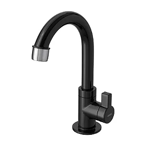 TORNEIRA BANHEIRO HYDRAPLUS PRETA