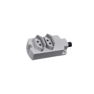 TOMADA MULTIPLA 2 ENTRADAS CINZA 2P+T CB